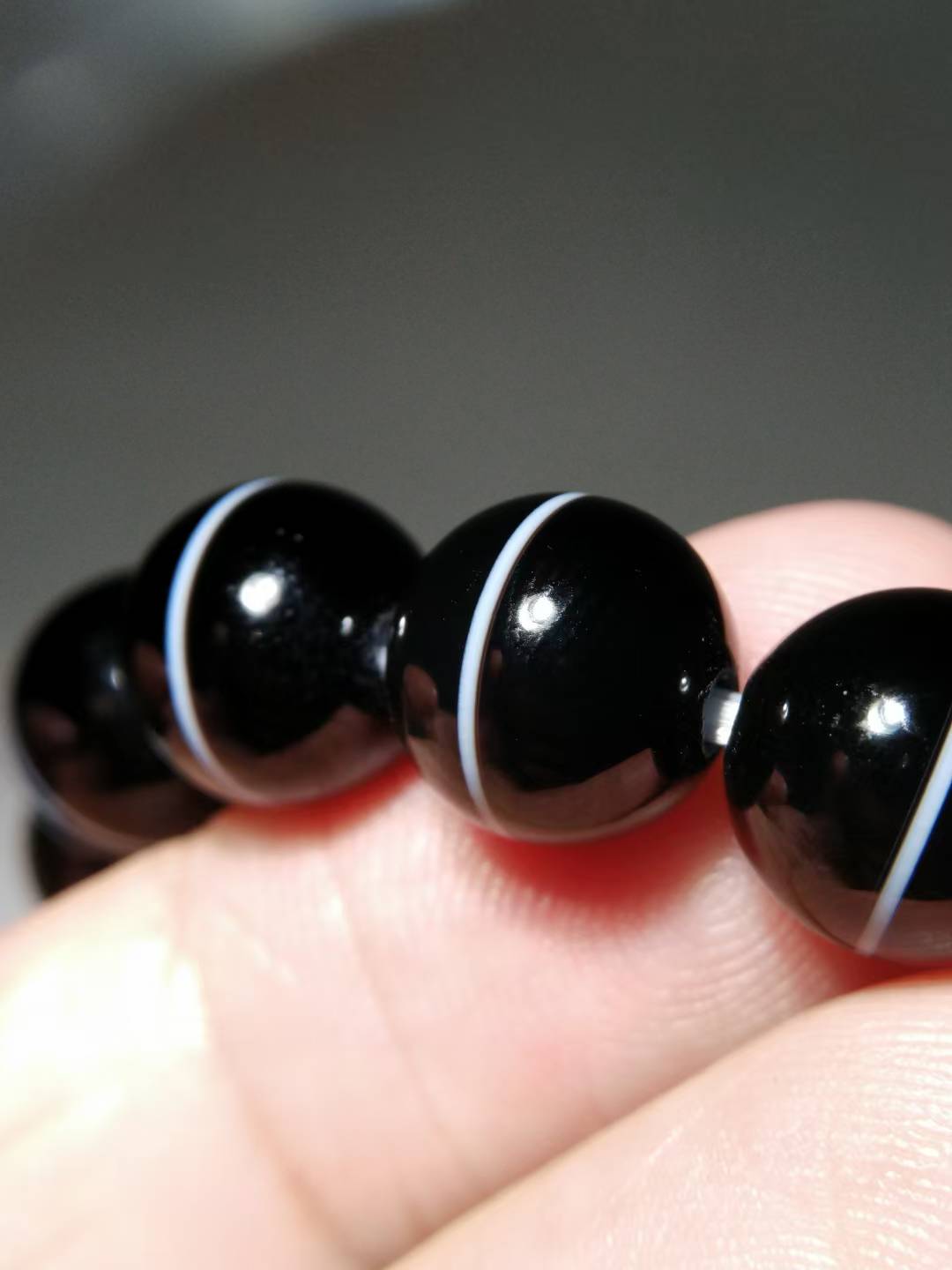 NO.8105 Premium Yixin Yaoshi Dzi Bead Bracelet - Image 8