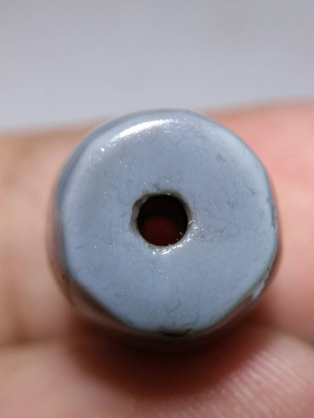NO.8118 Pure Tibetan Mandala 3-Eye Dzi Bead - Image 8
