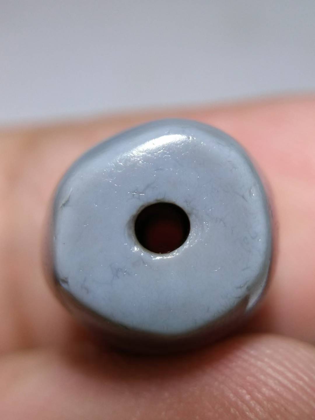 NO.8118 Pure Tibetan Mandala 3-Eye Dzi Bead - Image 9