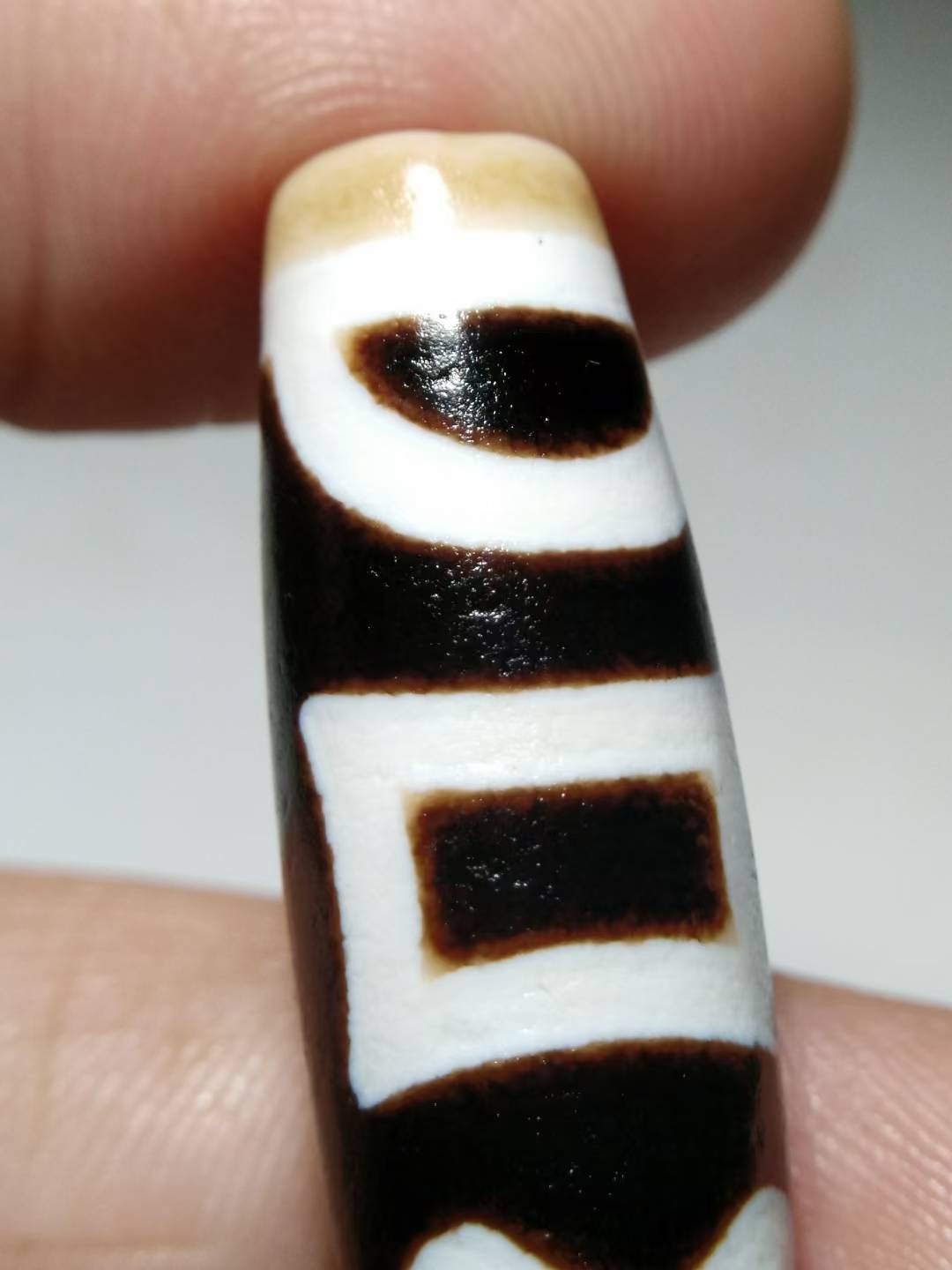 NO.8131 Ancient "Four-Ritual" Pure Tibetan Dzi - Image 6